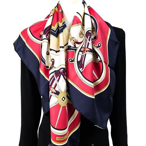 Hermes Silk Scarf Washington's Carriage – Carre de Paris